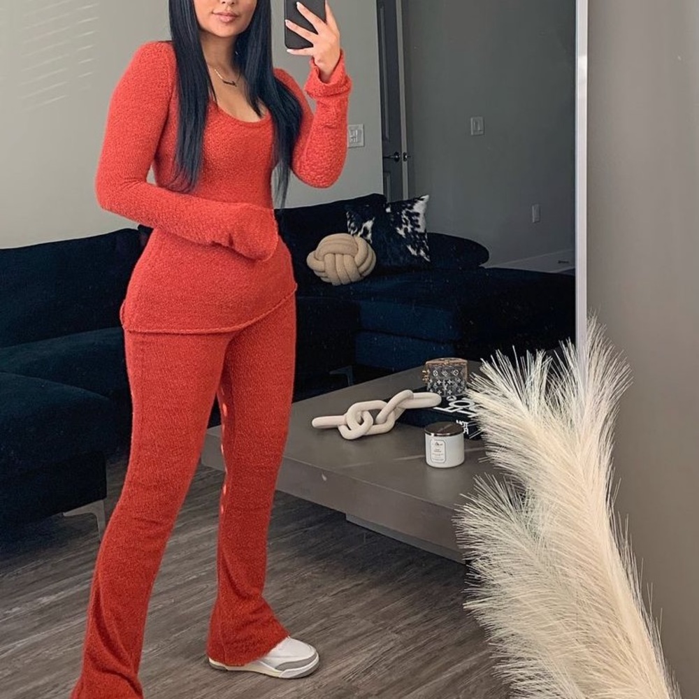 Rust sweater scoop next top ale Mendoza